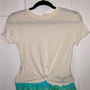 Electric & Rose Light Yellow Top XS
